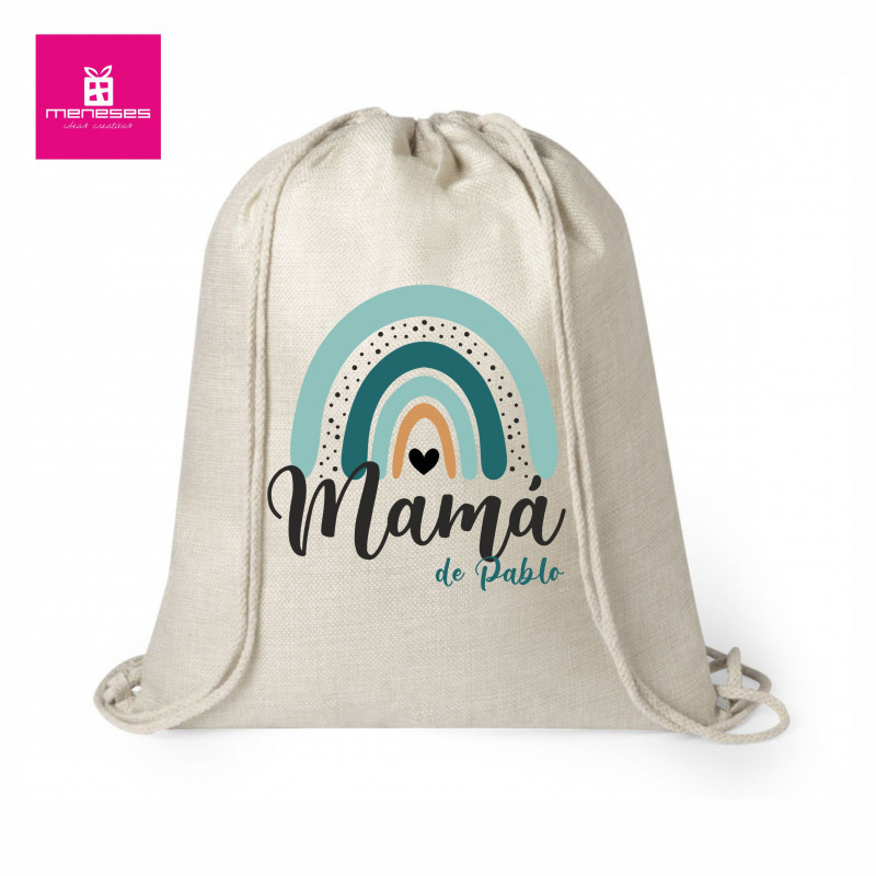 MOCHILA PERSONALIZADA MAMÁ- MODELO MINT