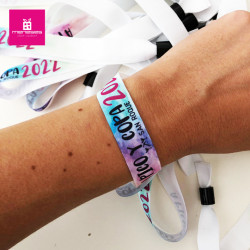 PULSERAS PERSONALIZADAS DE TELA