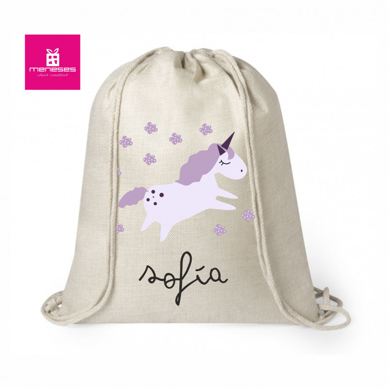 MOCHILA PERSONALIZADA UNICORNIO PINK FANTASÍA